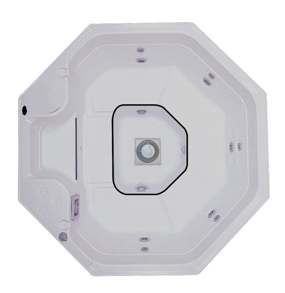 H600-C Model Hydrother Commercial Hot Tub